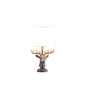 HomeRoots 18in. Antiqued Bronzed Stag Bust Table Lamp - image 2