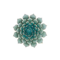 9th & Pike(R) Dimensional Metal Succulent Wall Decor