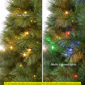 Puleo International 4.5ft. Pre-Lit Wyoming Pine Christmas Tree - image 5