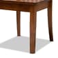 Baxton Studio Erion Dark Brown Finished Wood 5pc. Dining Set - image 6