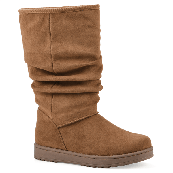 White Mountain Women''s Icequake Mid Calf Faux Fur-Lined Boot
