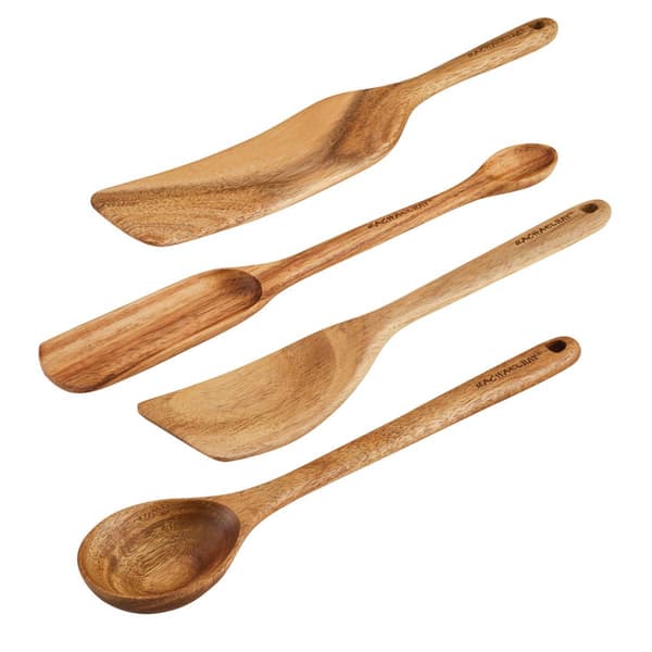 Rachael Ray 4pc. Wooden Kitchen Utensil Set - image 