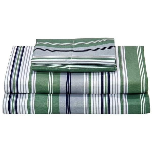Ashley Cooper(tm) Brooks Stripe Microfiber Sheet Set