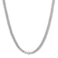 Mens Steeltime Stainless Steel 24in. Franco Box Chain - image 1
