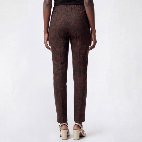 Petite Preswick & Moore® Scroll Pull On Ankle Pants