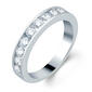 Nova Star&#174; Sterling Silver 1ctw. Lab Grown Diamond Band Ring - image 3