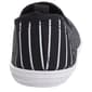 Womens Ashley Blue Stripe Twin Gore Flats - image 3