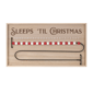 Melrose 20in. Wood Beaded Christmas Countdown - image 1