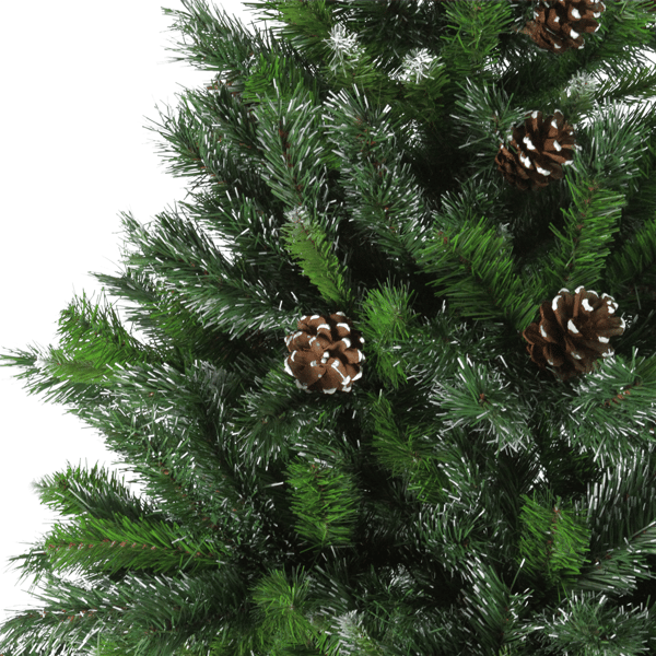Northlight 7ft. Snowy Delta Pine White Tipped Christmas Tree