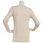 Womens Architect® Long Sleeve 2x2 Solid Rib Scoop Neck Tee - image 2