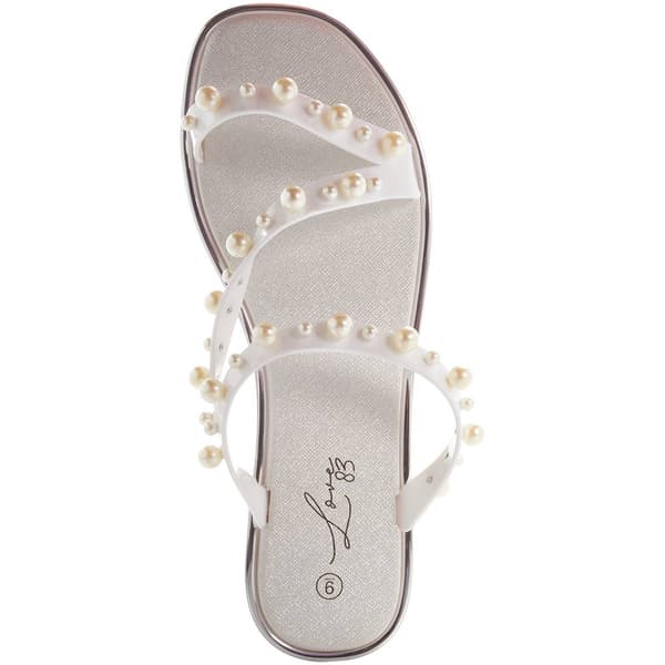 Womens Love 83 Straps with Pearls Sandals