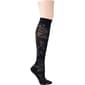 Womens Dr. Motion Compression Floral Pattern Knee High Socks - image 1