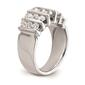 Mens Pure Fire 14kt. White Gold Lab Grown 1 1/2ctw. Diamond Band - image 6