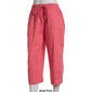 Womens Hasting & Smith Crinkle Tie Front Capri Pants - image 4