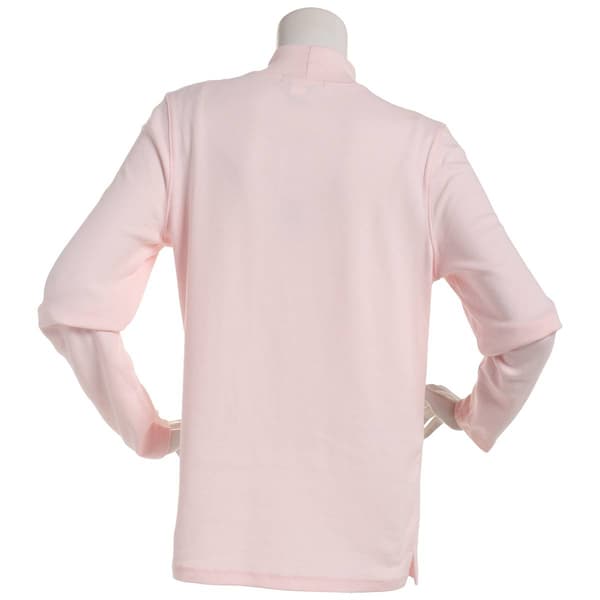 Womens Preswick &amp; Moore® Long Sleeve Solid Mock Neck Tee