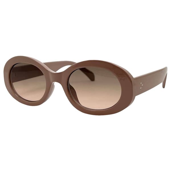 Womens Fantas Eyes Flame Oval Sunglasses