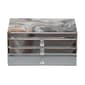 Mele & Co. Maxine Mirrored & Marbled Jewelry Box With Accents - image 6