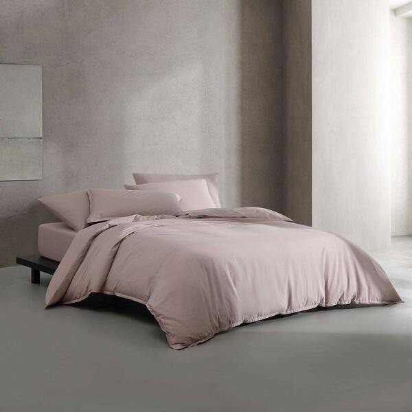 Calvin Klein Naturals Solid Cotton-Rich 3pc. Duvet Cover Set - image 