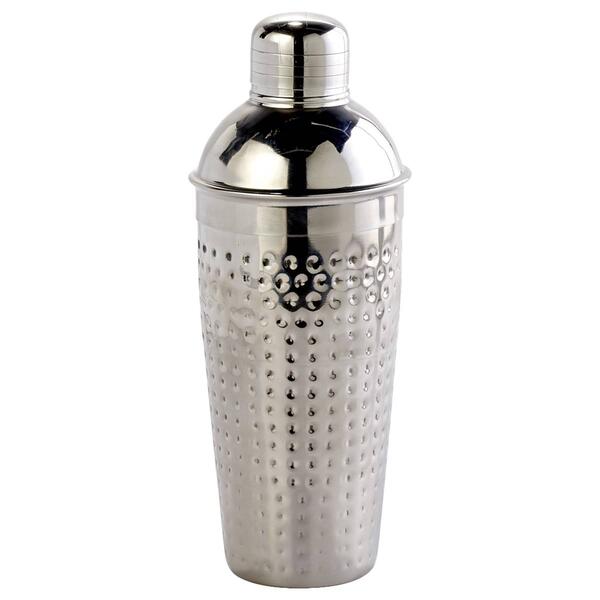 Stainless Steel Hammered Cocktail Shaker - Silver - image 
