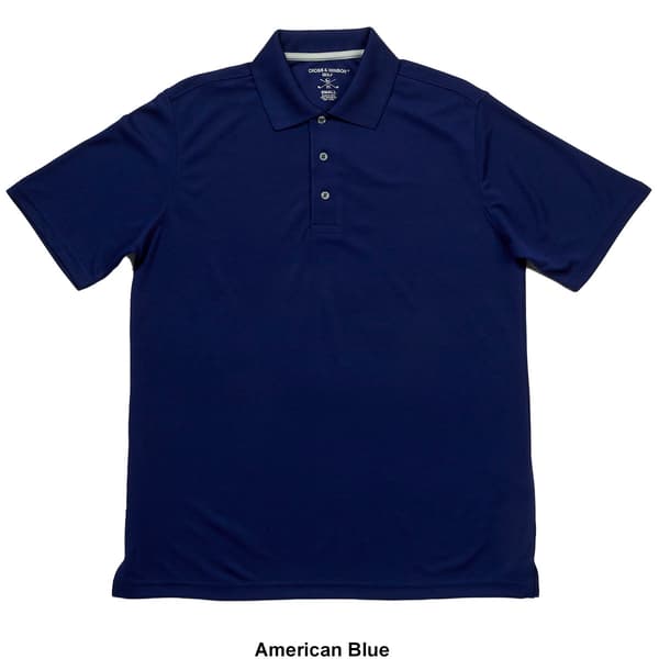 Mens Cross &amp; Winsor Rice Stitch Polo