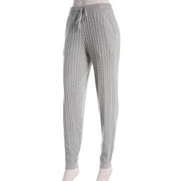 Womens Adyson Parker Solid Cable Lounge Pajama Bottoms