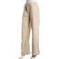 Juniors Hunter & Brown Stud Trim Wide Leg Drawstring Sweatpants - image 1