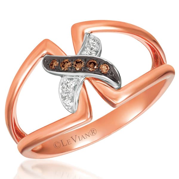 Le Vian(R) Chocolate Diamonds(R) & Vanilla Diamonds(R) Ring - image 
