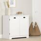 South Shore Prairie Pure White 2-Door Storage Cabinet - image 2