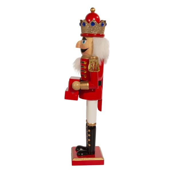 Kurt S. Adler 15in. Red King Nutcracker with Calendar