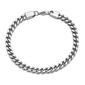 Mens Lynx Stainless Cross Pendant & Foxtail Chain Bracelet Set - image 3