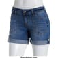 Juniors Wallflower Blake Feisty Curvy Low Rise Denim Shorts - image 3