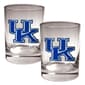 NCAA Kentucky Wildcats 2pc. Rocks Glass Set - image 1