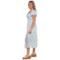 Juniors Trixxi Chiffon Puff Sleeve Twist Front Midi Dress - image 4