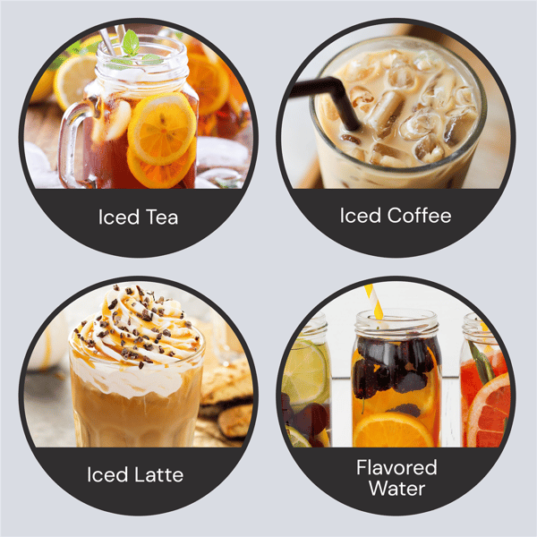 Home Craft 3qt. Café'' Ice Iced Coffee and Tea Brewing System