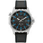 Mens Bulova Marine Star Black Silicon Strap Watch - 96B337 - image 1