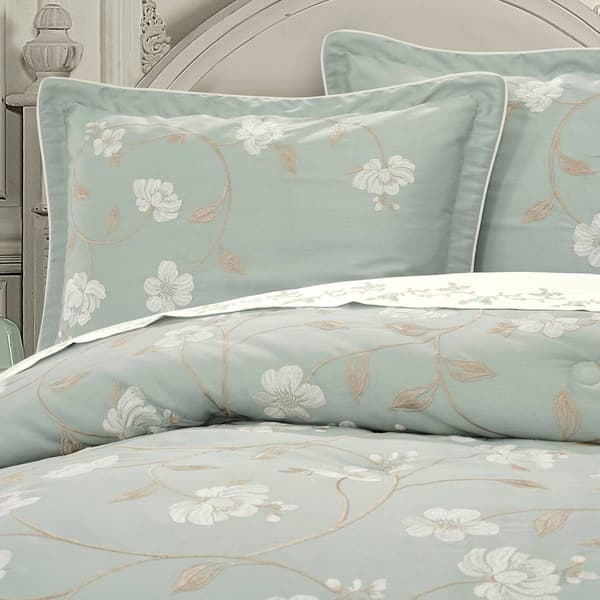 Royal Court Spring Garden 4pc. Full/Queen Comforter Set