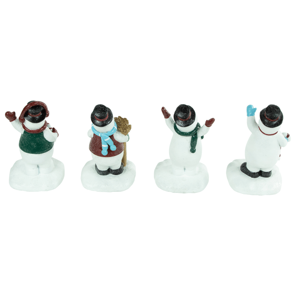 Northlight 4pc. Glitter Snowman Christmas Stocking Holders