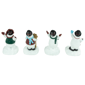 Northlight 4pc. Glitter Snowman Christmas Stocking Holders - image 4