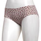 Womens Laura Ashley(R) Ribbed Laser Hipster Panties-LS8444BA - image 1