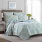 Laura Ashley(R) Saltwater Quilt Set - image 1