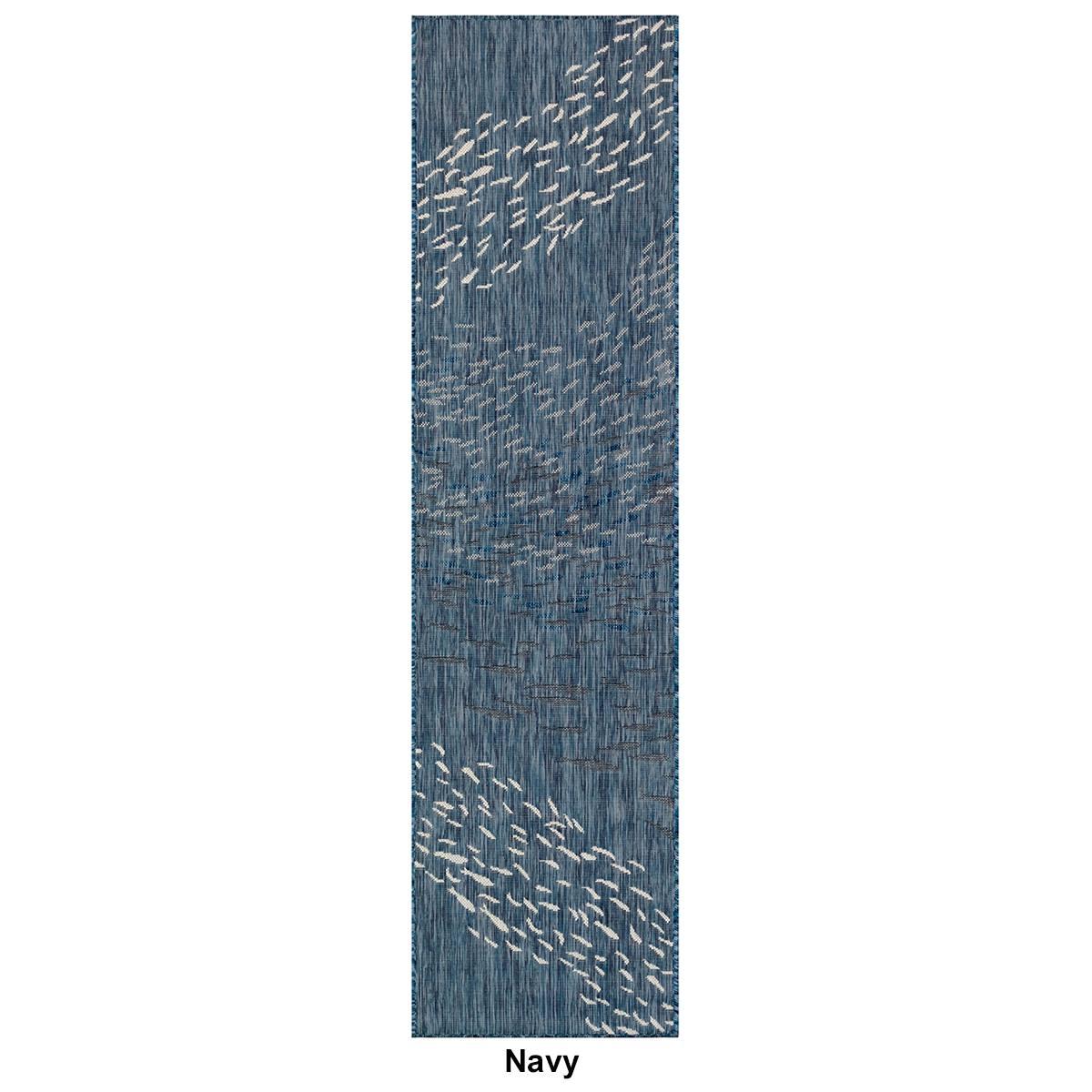 Liora Manne™ Carmel School Of Fish Indoor/Outdoor Runner