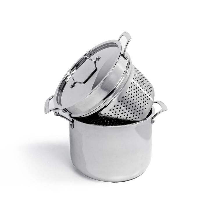 BergHOFF Professional Stainless Steel 3pc. Tri-ply Steamer Set
