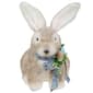 Northlight Seasonal Plush Rabbit with Blue Bow Easter Figurine - image 3