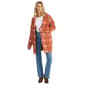 Womens NVLT Plaid Coatigan - image 5