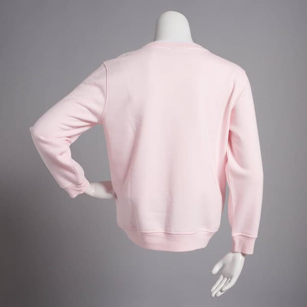 Plus Size Hasting & Smith Embroidered Butterfly Sweatshirt