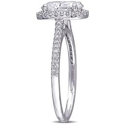 Diamond Classics&#8482; 14kt. Oval Cut Double Halo Engagement Ring