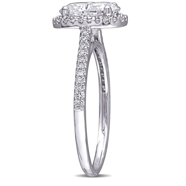 Diamond Classics™ 14kt. Oval Cut Double Halo Engagement Ring