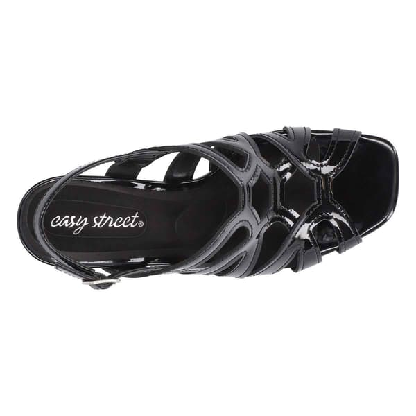 Womens Easy Street Jetty Slingback Heeled Platform Sandals
