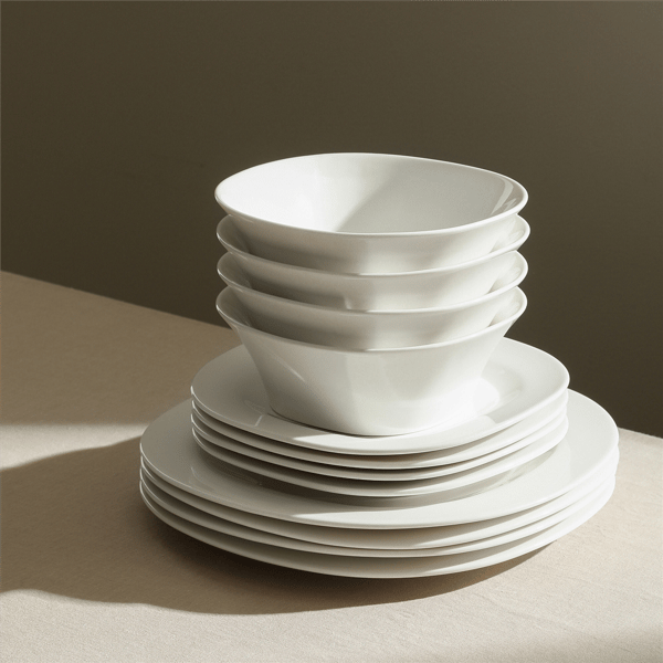 Stone Lain Quadro 12pc. Dinnerware Porcelain Set