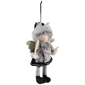 Northlight Plush Winter Angel Girl Hanging Christmas Ornament - image 3